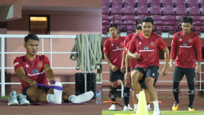 Dikabarkan Cedera, Penyerang Timnas Indonesia Dimas Drajad Ikut Latihan, Siap Lawan Turkmenistan?