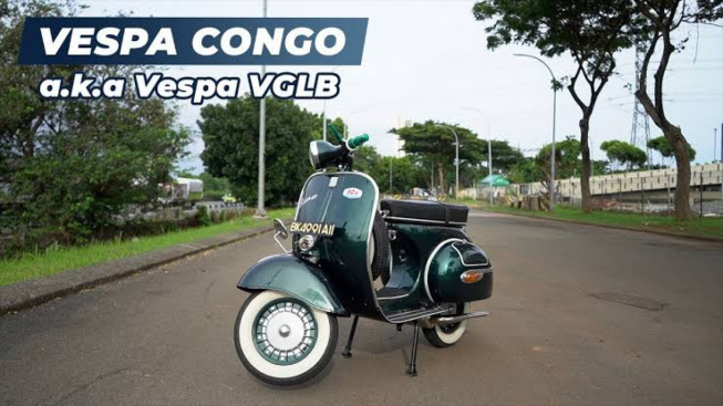 Bikin Minder, Spek dan Harga Vespa Kongo Ex Brigade Garuda