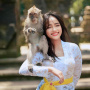 Bareng Fuji, Monyet di Bali Auto Jinak