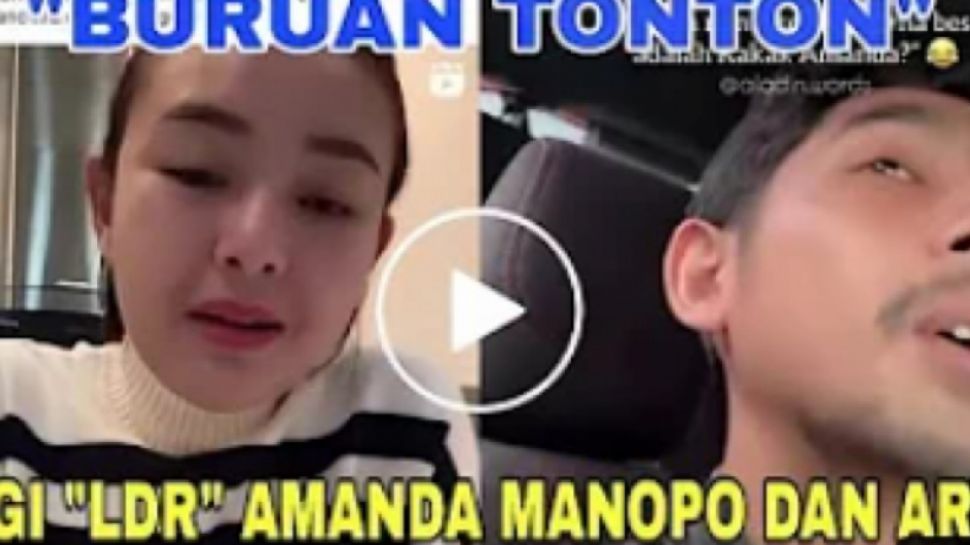 Cek Fakta Arya Saloka Video Call Amanda Manopo Ungkapkan Perasaannya