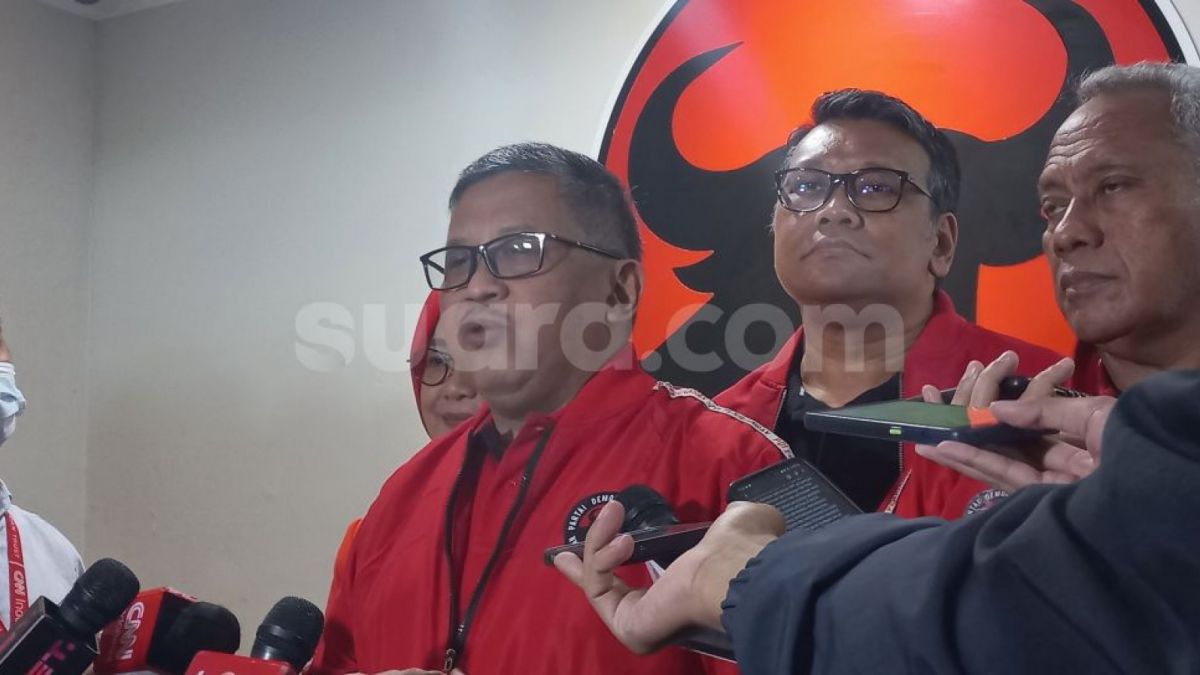 Sekjen PDIP, Hasto. [Suara.com/Bagaskara]