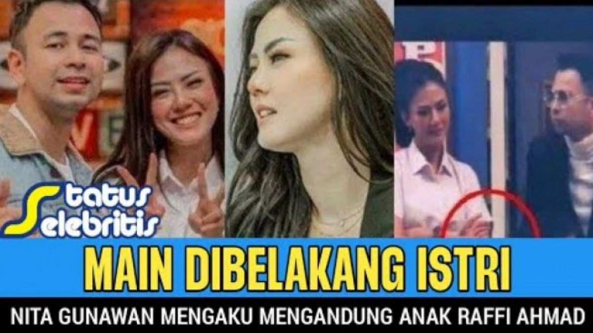 Konten cek fakta KOAR KOAR DI MEDSOS!! NITA GUNAWAN MENGANDUNG ANAK RAFFI AHMAD.... [SELEB TV]