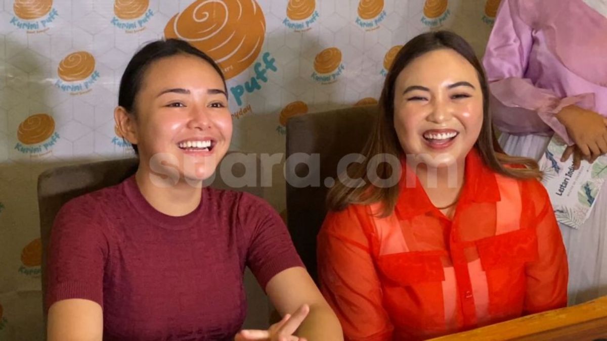 Amanda Manopo dan Angelica Manopo [Suara.com/Adiyoga Priyambodo] [Suara.com/Adiyoga Priyambodo]