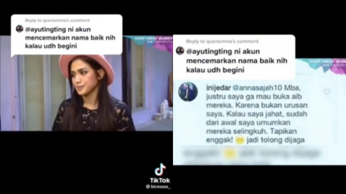 Komentar Jessica Iskandar ke netizen perihal hubungan Raffi Ahmad dan Ayu Ting Ting. [Instagram @lambe__danu]