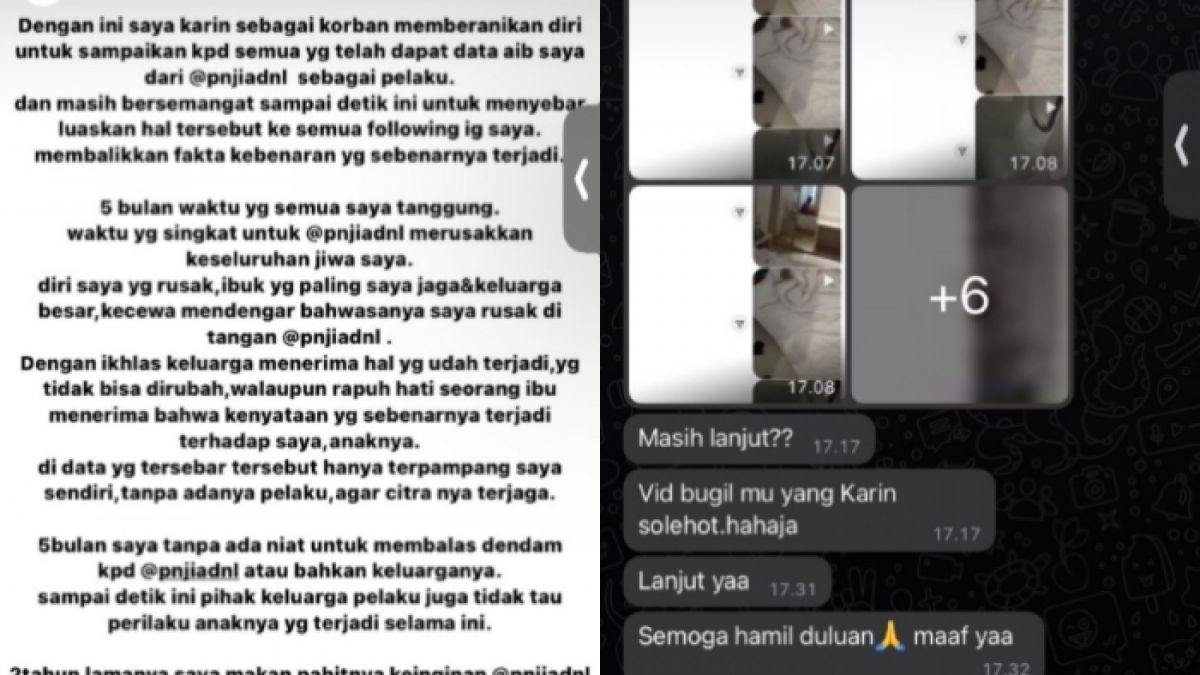 Wanita asal Pekanbaru sebagai korban berani ungkap ancaman dari mantan kekasihnya. [Instagram/@cakuegurl]