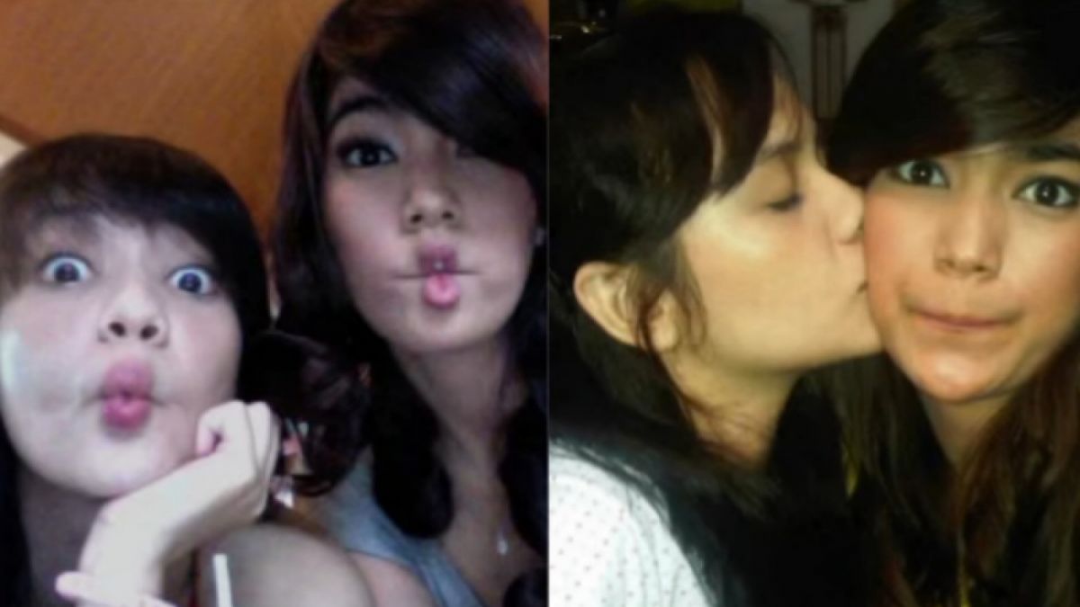 Potret istri Arya Saloka, Putri Anne di sebelah kiri saat masih remaja. [Instagram/@anneofficial1990]