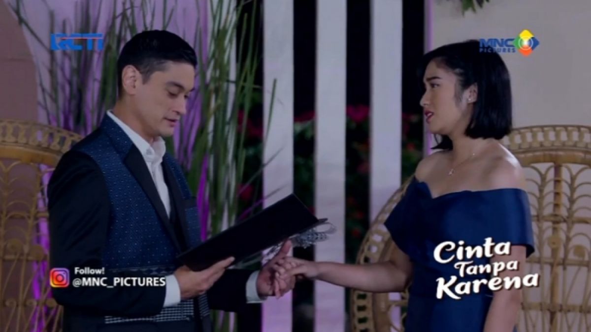 Ungkapan rasa cinta Ghani ke Nuna di sinopsis Cinta Tanpa Karena 14 Juli 2023. [Instagram/@mnc_pictures]
