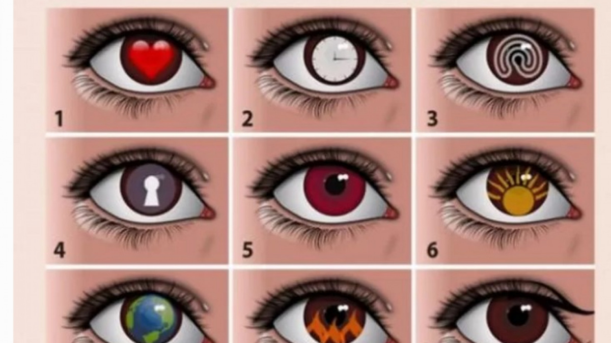 Tes kepribadian dilihat dari bola mata.