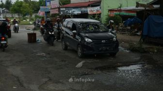 25 Persen Jalan di Kota Pekanbaru Rusak, Pemerintah Kota Klaim Tiga Jalan Sedang Diperbaiaki, Jalan Parit Indah?