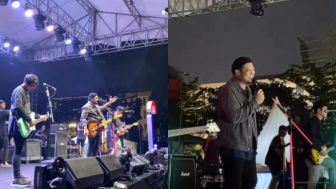 Ekspresi Virgoun Konser di Bekasi saat Isu Cerai Inara Rusli Makin Geger, Nyanyinya Menghayati Banget