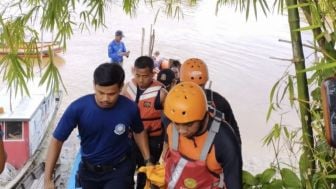 Hanyut saat Mandi di Sungai Siak, 2 Bocah Perempuan Asal Pekanbaru Ditemukan Meninggal Dunia