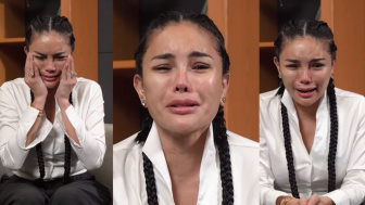 Nikita Mirzani Nangis Kejer, Menyesal dan Minta Maaf, Lubang Berbulu sampai Digibahin Netizen