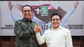 Dear Warga Pekanbaru, Elektabilitas Anies Baswedan Masih Keteteran, Cak Imin Gabung Belum Ngefek