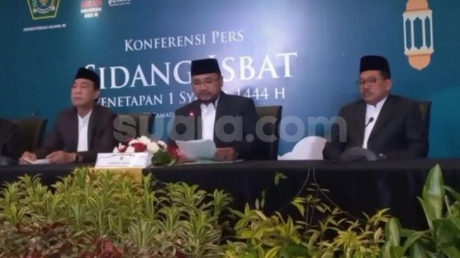 Kemenag: 1 Syawal 1444 H atau Lebaran Idul Fitri 2023 Jatuh pada 22 April