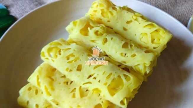 Penasaran dengan Makanan Khas Pekanbaru Satu Ini? Roti Jala, Coba Buat di Rumah