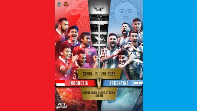 Penjualan Tiket Timnas Indonesia vs Argentina Dimulai Tanggal 5 Juni