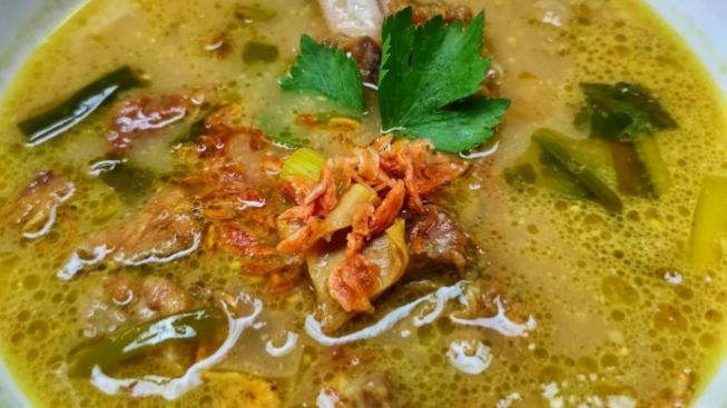 Resep Soto Daging Sapi Pedas dari Hewan Kurban Idul Adha, Aroma Kuahnya Lezat Gurih-gurih Nyoy