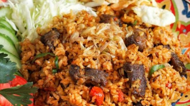 Olah Daging Kurban Idul Adha Jadi Resep Nasi Goreng Kambing Kebon Sirih Rasanya Hot di Lidah