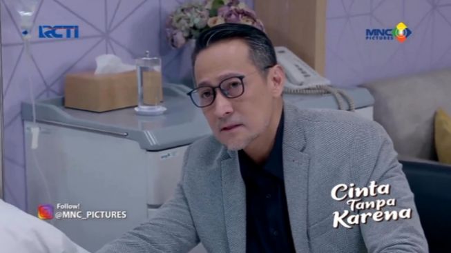 Link TV Online Sinetron Cinta Tanpa Karena di RCTI, 7 Juli 2023: Ekspresi Pak Wibowo ke Nuna