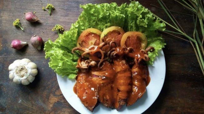 Tips Masak Resep Cumi Bakar Saus Padang yang Enak dan Gurih, Gampang Banget Dibuat di Rumah Lho