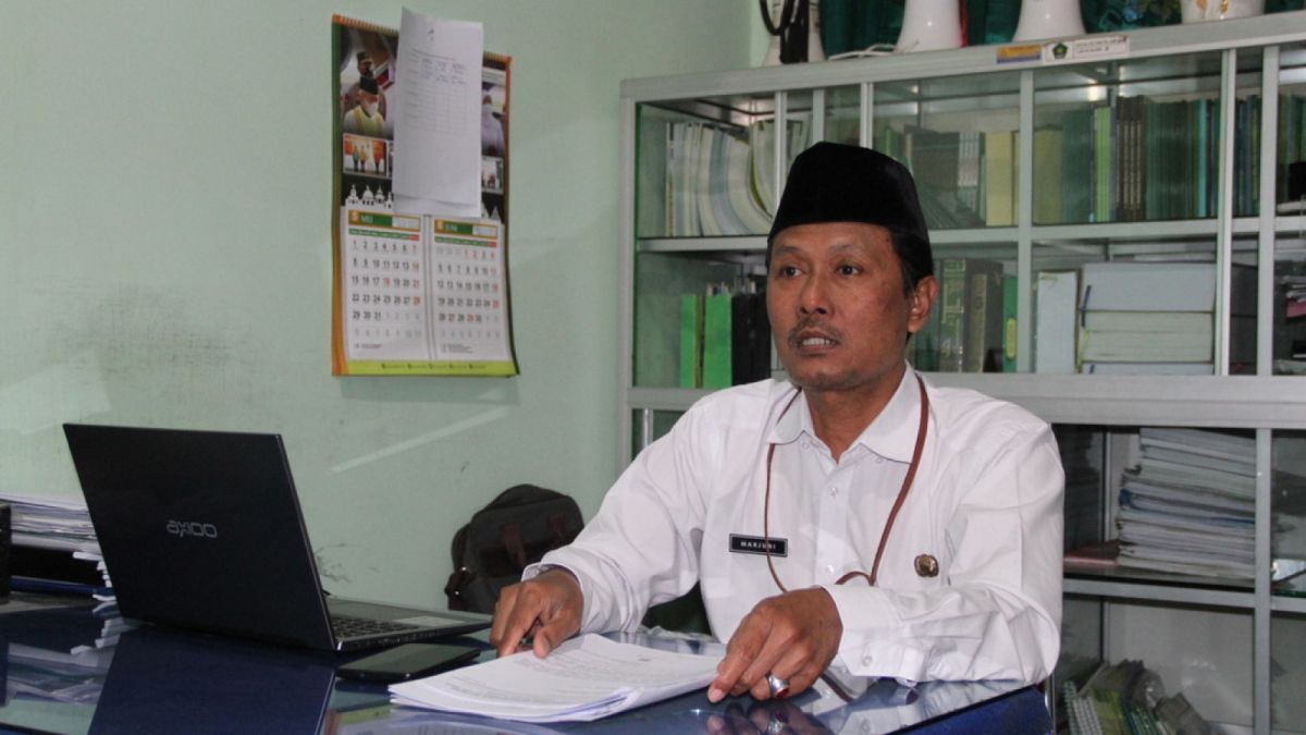 Marjuni, Kasie Penyelenggara Haji dan Umrah (PHU) Kemenag Ponorogo [ponorogo.suara.com/dedy.s]