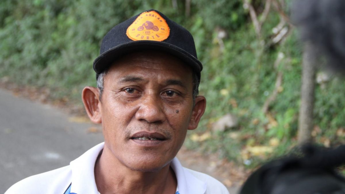 Ruslan, warga Ngebel [ponorogo.suara.com/dedy.s]