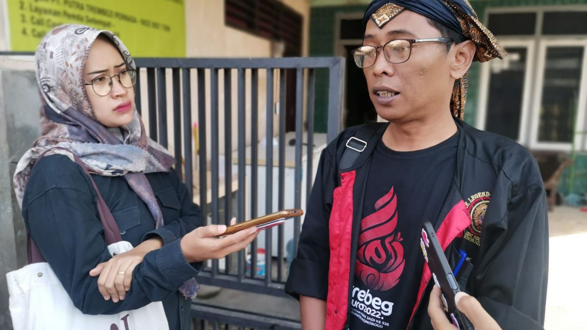 Andre Pradana, Lurah Bangunsari Ponorogo [ponorogo.suara.com/dedy.s]