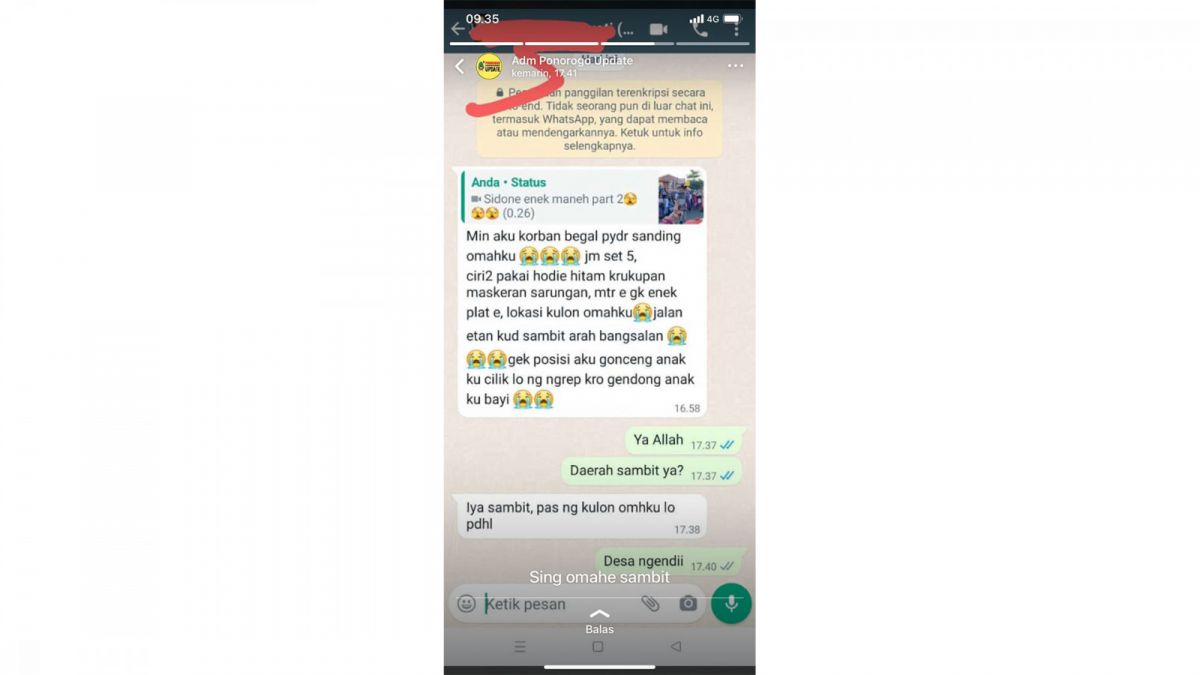 Tangkapan layar admin ponorogo.update dengan korban [tangkapan layar]