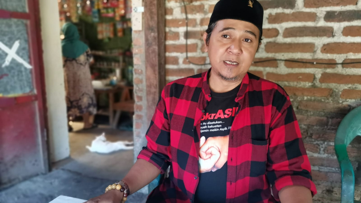 Agus Nasruddin, Kader PDI Perjuangan Ponorogo [ponorogo.suara.com/dedy.s]