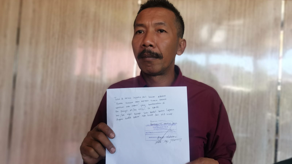 Sumadi, Kuasa Hukum Pelapor [ponorogo.suara.com/dedy.s]