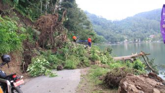 Awas! Longsor Mengintai Kawasan Wisata Telaga Ngebel Ponorogo!