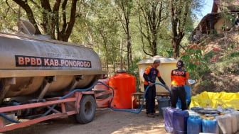 Penanggulangan Kekeringan: BPBD Ponorogo Mulai Distribusikan Air Bersih