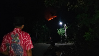 Hutan Lindung Belasan Hektar Terbakar Hebat di Ponorogo Mengancam Sumber Air