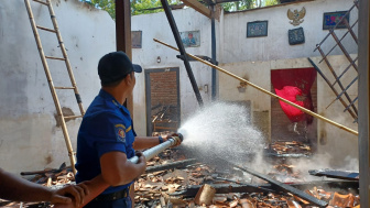 Bakar Sampah Ditinggal Pergi, Rumah Warga Ponorogo Dilalap Sijago Merah