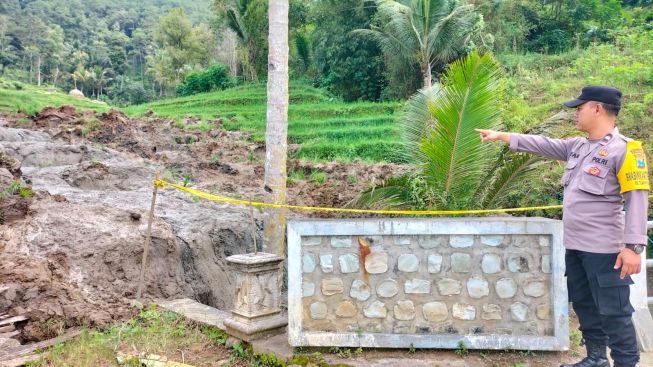 BPBD Ponorogo Sampaikan Penjelasan Mengenai Fenomena Liquifaksi yang Sebabkan Bencana Lahan Sawah Mencair