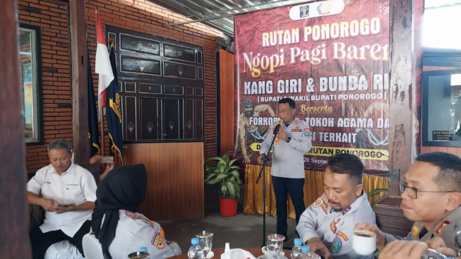 Ngopi Bareng Bersama Warga Binaan di Rutan Ponorogo, Karutan: Acara Bersejarah!