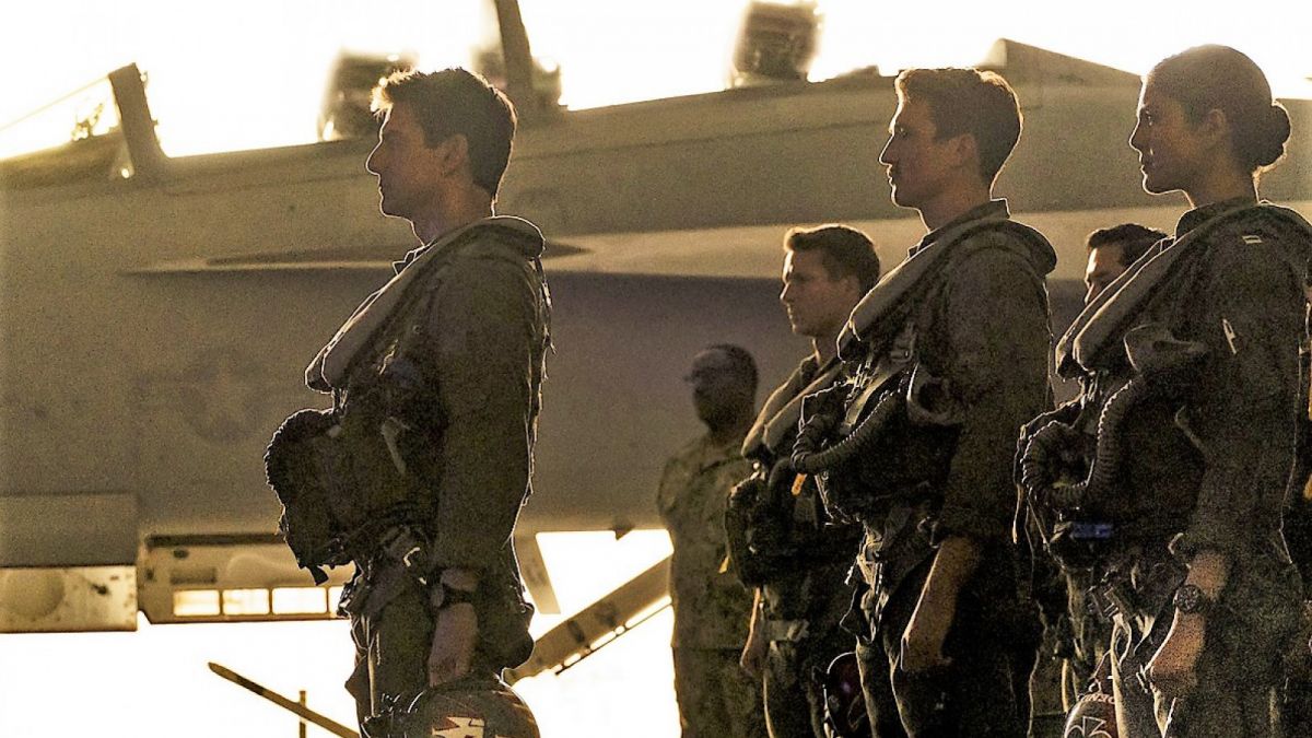 Adegan di film Top Gun: Maverick. [IMDb/Paramount/screenshot]