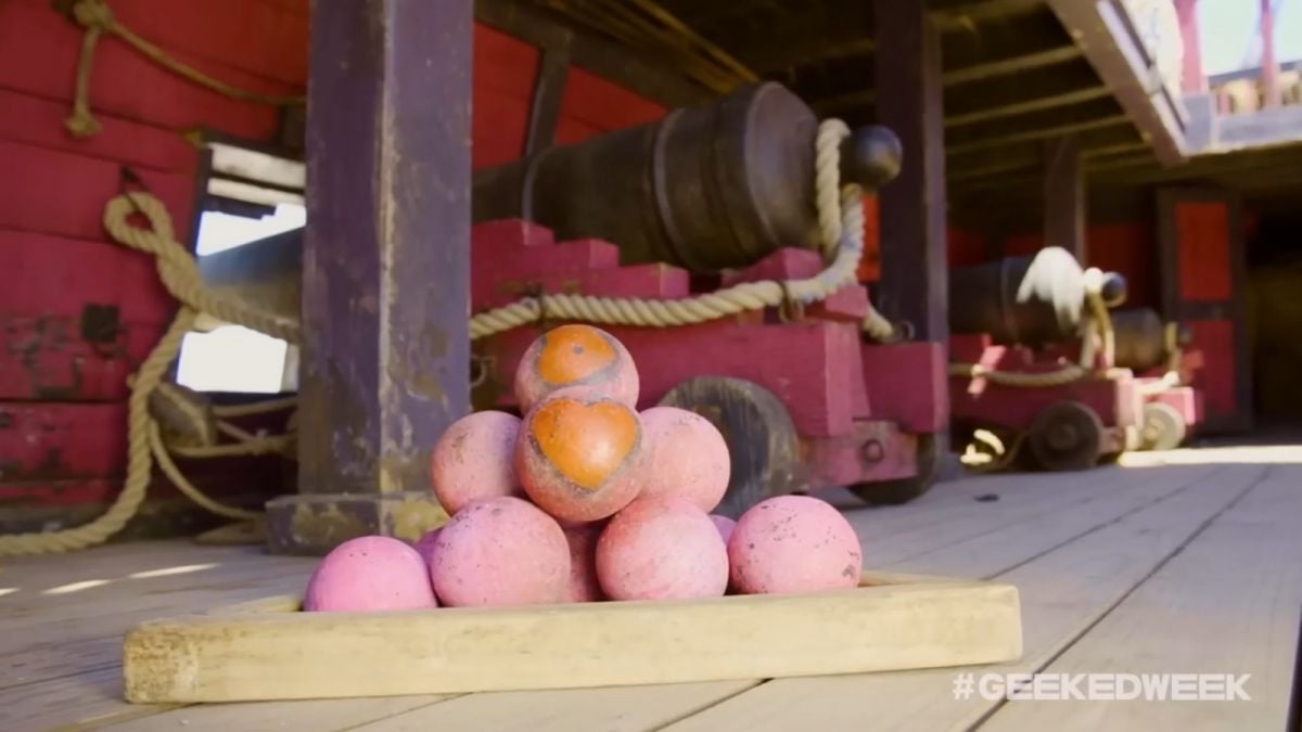 Peluru Meriam Bajak Laut Alvida [Screenshot livestream Netflix Geeked Week 2022]