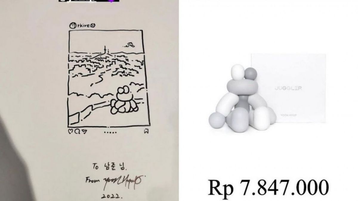 harga mainan Kim Namjoon (Instagram/@bangtan_outfit) [suara.com]