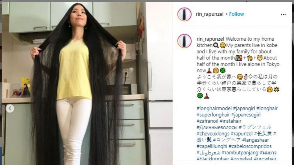 Rin Kambe, Rapunzel dari Jepang [suara.com]