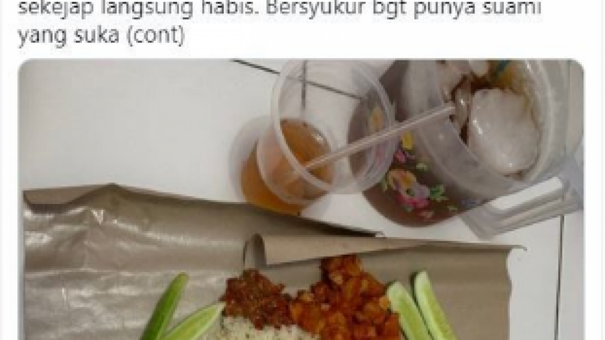Screenshot_36 [Nasi liwet untuk ulang tahun suami (Twitter @FFOODFESS)]