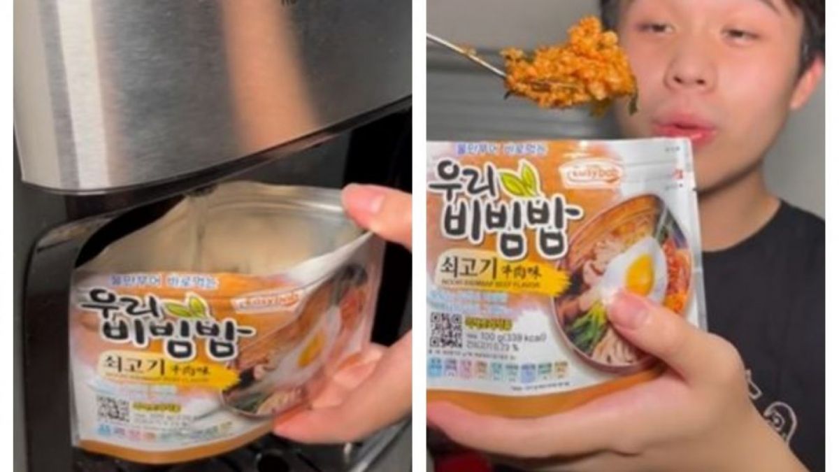 Bibimbab instan (TikTok @cobajajan) [suara.com]