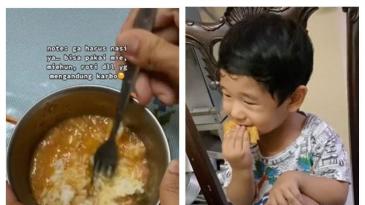 Dadar nasi (TikTok @windyerna) [suara.com]