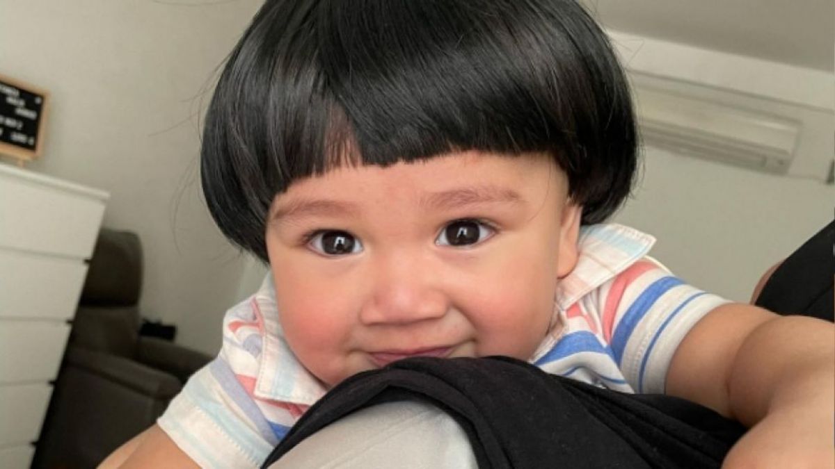 Gaya rambut Rayyanza (instagram/raffiahamda1717)