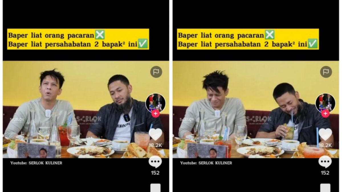 momen reuni Ariel NOAH dengan Uki (TikTok/@tentangmusikk)