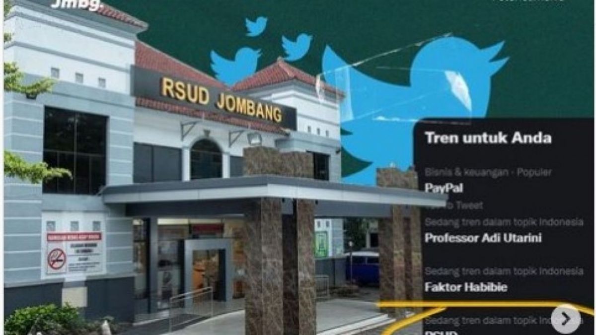RSUD Jombang Trending di Twitter, Diduga Paksa Pasien Melahirkan Normal hingga Sebabkan Bayi Meningg [Instagram/@info_jombang]