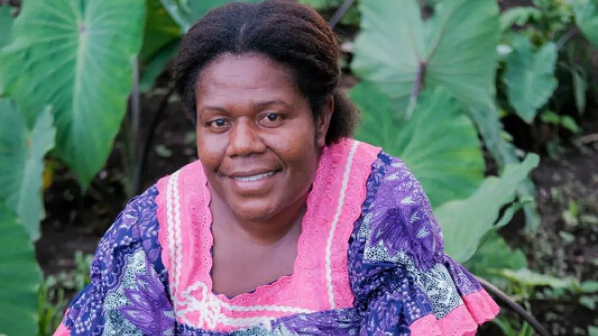 Bule dari Vanuatu mengatakan peran berdasarkan gender sudah berubah di komunitasnya. [Supplied: Care International/Georgina Ishmael]