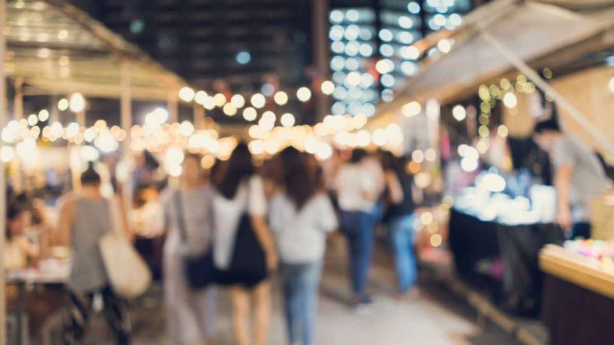 Ilustrasi wisata kuliner malam (Elements envato)