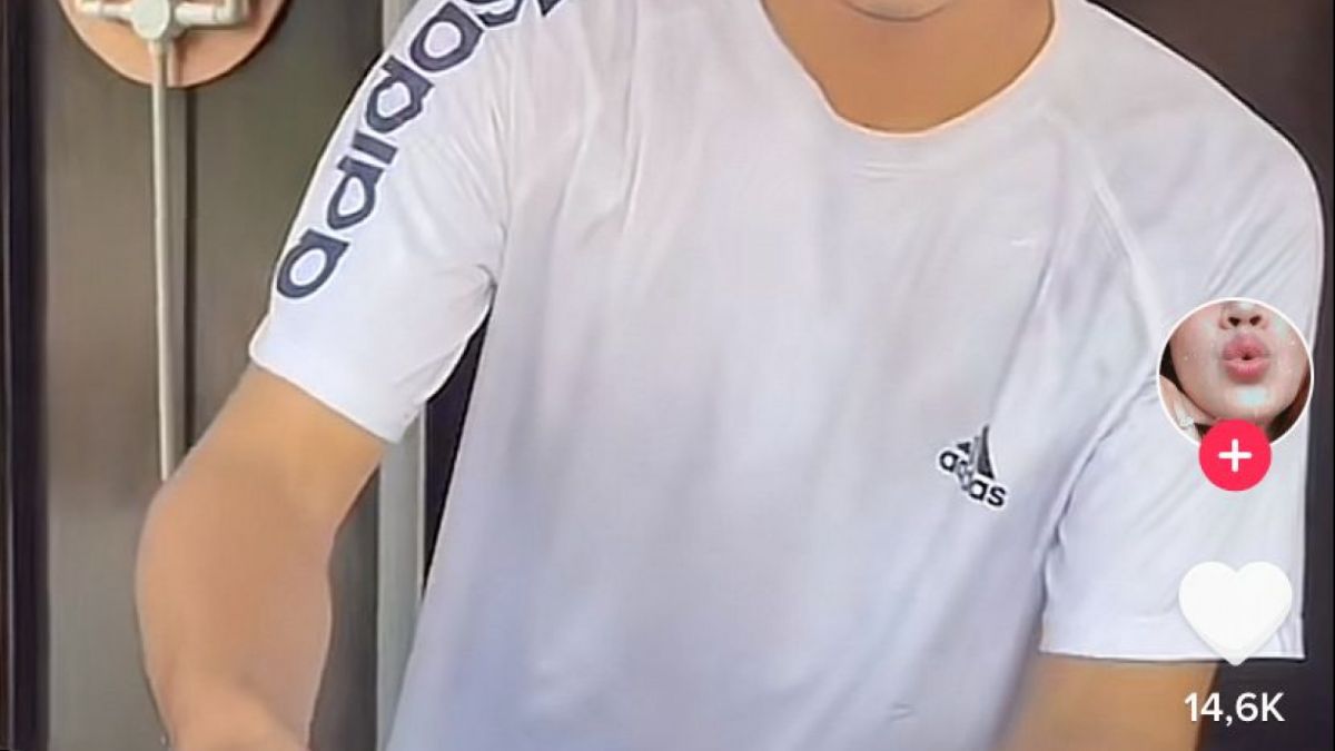 Dimas Ahmad jualan bakso lagi [Tiktok/@montcan]