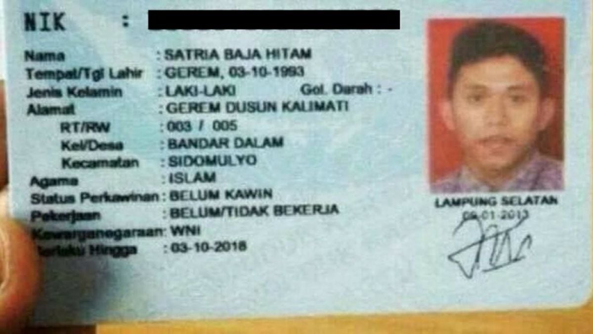 Deretan Ktp Yang Menggunakan Nama Unik Yang Jarang Banget Orang Pakai